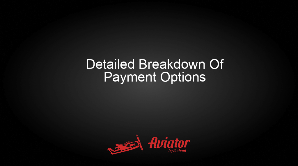 Aviator By Ambani Detailed Breakdown Of Payment Options